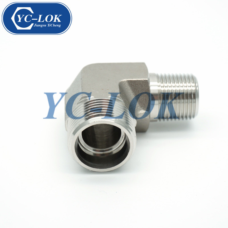 90 Degrees Elbow BSPT Thread Male Fittings