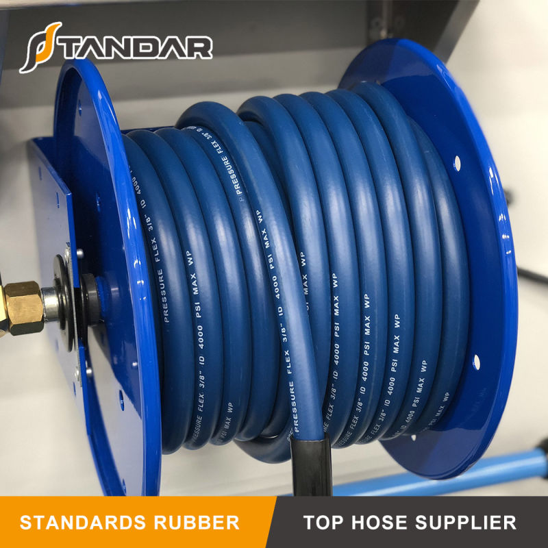Flexible Wire Braided Rubber Water Hose for Pressure Washer