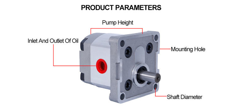 Engine Parts Submersible Pump Hydraulic Pump Gpy Pump Gear Pump