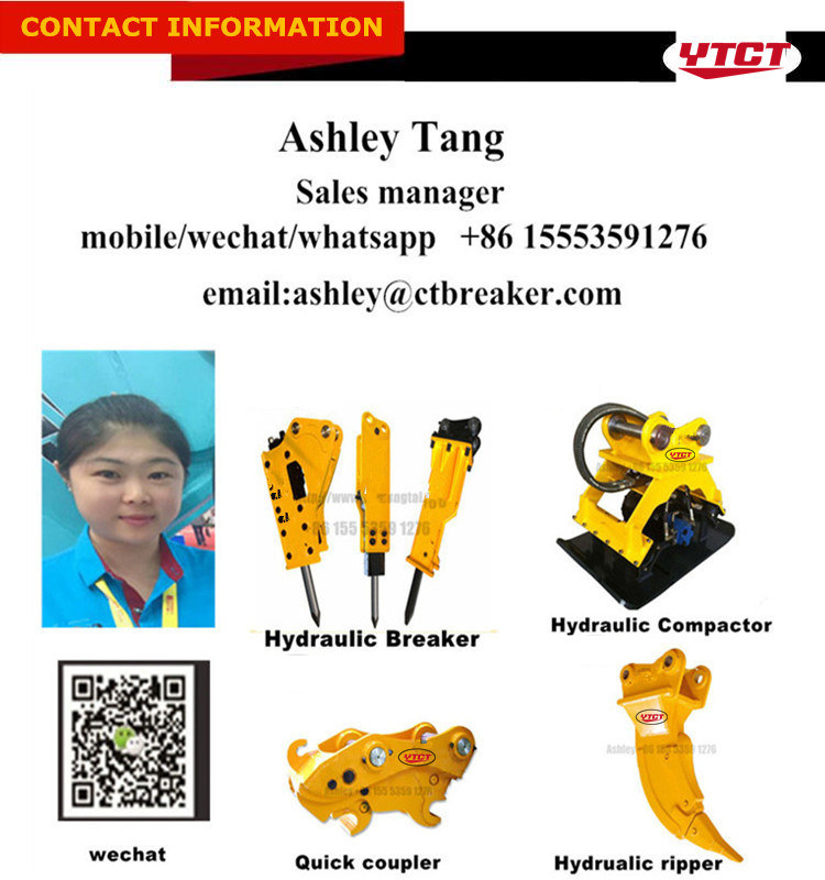 Hydraulic Hose Fittings Breaker Hammer Side Type Sb40 Chisel 68mm