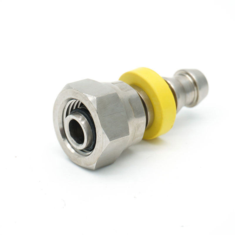 Yc-Lok Swaged Short Tail Two Piece Hose Hydraulic Fittings