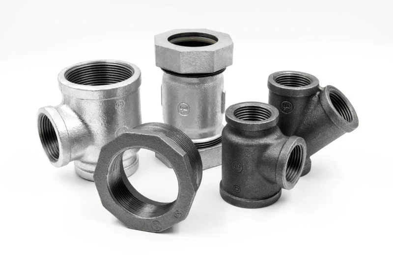 FM/UL Listed Threaded Fittings, Sanitary Fittings, Malleable Iron Fittings