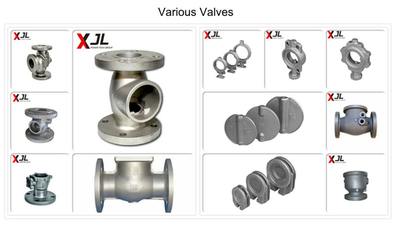 CNC Construction Machinery Hydraulic Parts in Lost Wax/Investment Casting