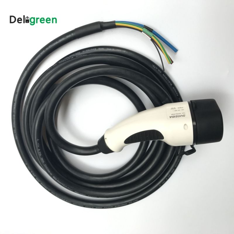 Type 2 IEC 62196 Female Plug 32A Three Phase for Evse Car Side Charging Connector