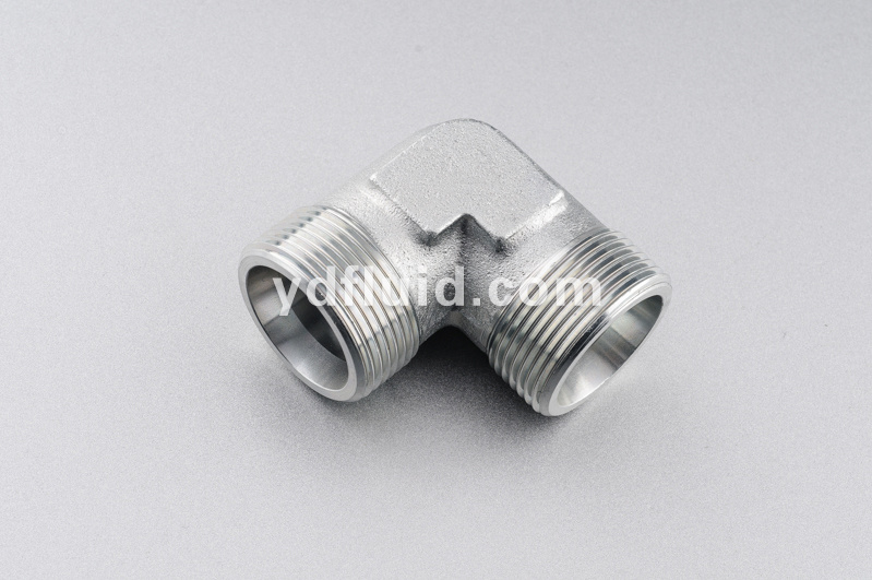 China Manufacturer Bsp Threaded 90 Degree Elbow Hydraulic Fitting