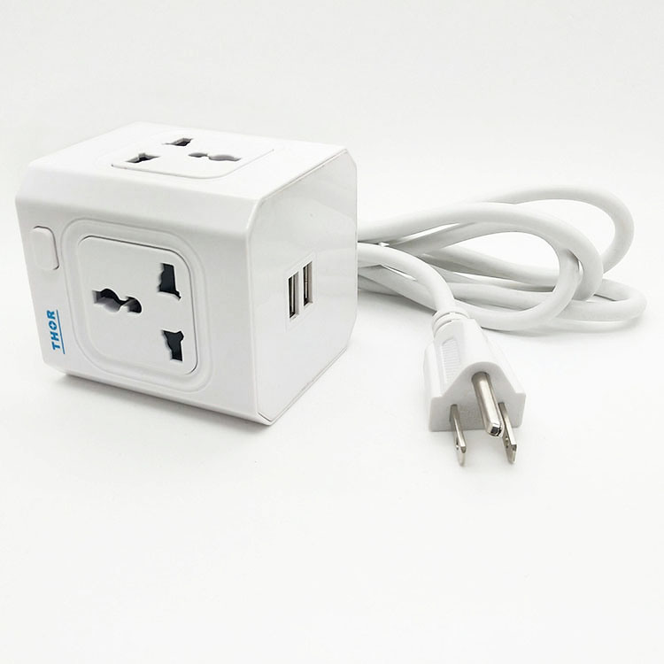 American Socket 110V Smart Plug USB Socket Travel Adapter