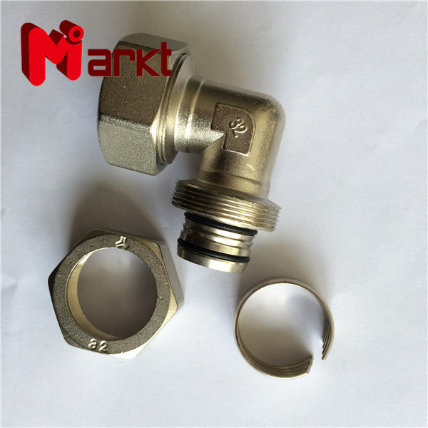 Brass Plumbing Fitting for Multilayer Water Pipe Elbow