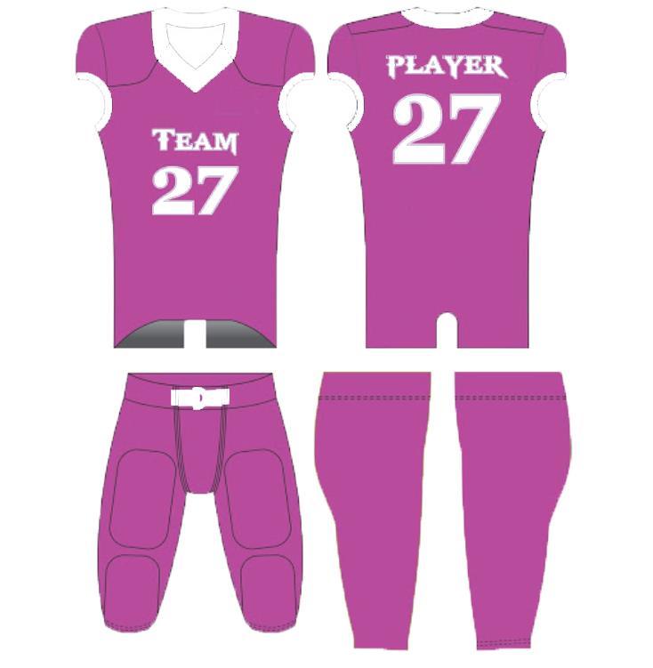 Custom Pink American Football Jerseys American Football Practice Jersey