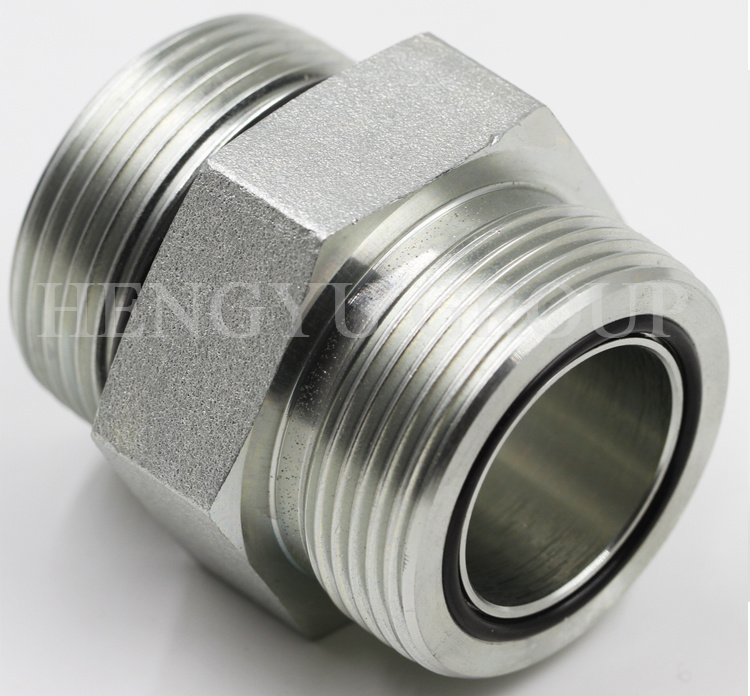 Hydraulic Hose Fittings and Adapters Carton Steel Hydraulic Connectors Fittings