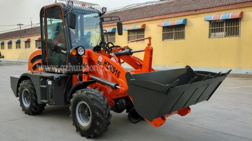 1 Ton Zl10 Mini Compact Loader with Quick Hitch
