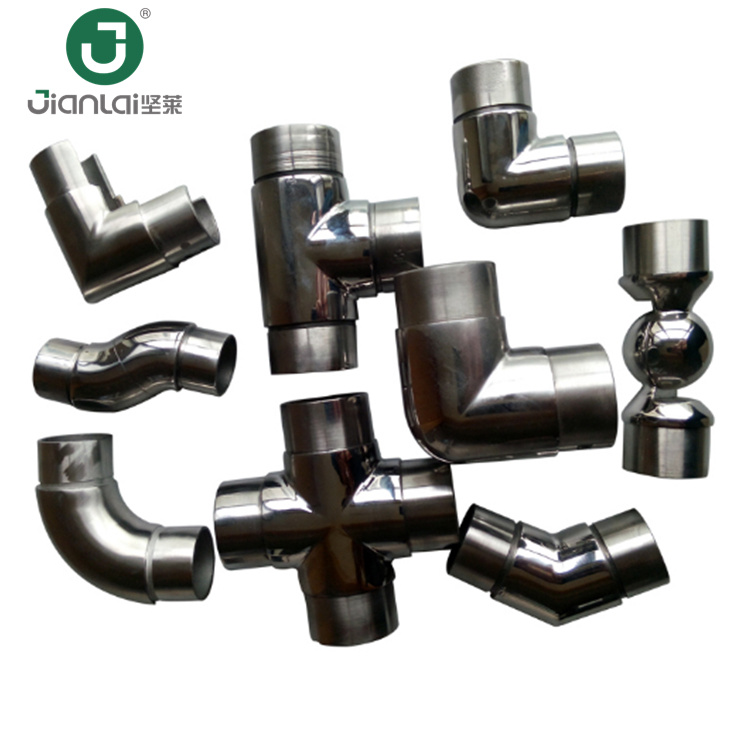 Handrail Accessories Stair Fittings Stainless Steel Pipe Fittings Elbow