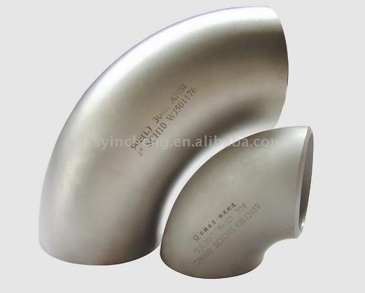 China Manufacturer Stainless Steel Pipe Fitting Bends 90&deg; Elbow