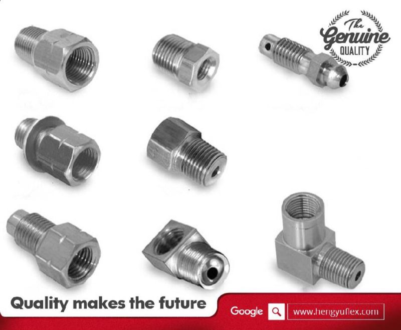 CNC Manufacture Carbon Steel Stainless Steel Hydraulic Fittings