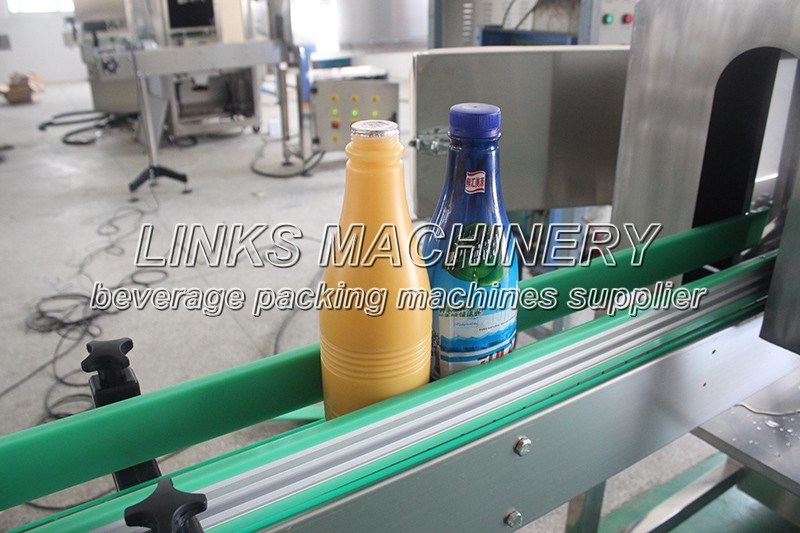 Automatic Plastic Bottle Label Shrinking Machinery