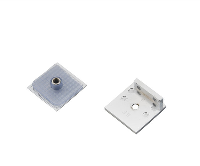 Hight Quality Shower Door 0 Degree Double Hole Glass Connector Glass Clamp