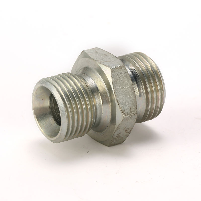 Hydraulic Male Metric/Male Bsp Straight Hose Adapter