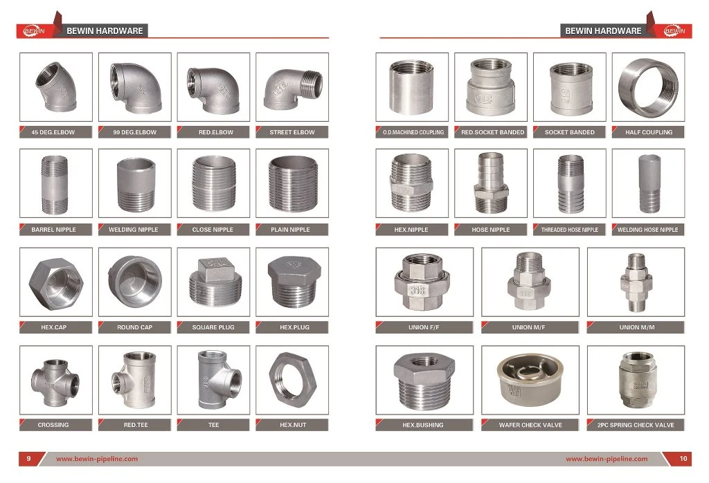 Stainless Steel Casting Pipe Fitting Hexagon Union Male/Female