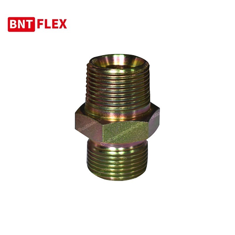 Bsp Male Connector Double Use Bouned Seal Hydraulic Adapters