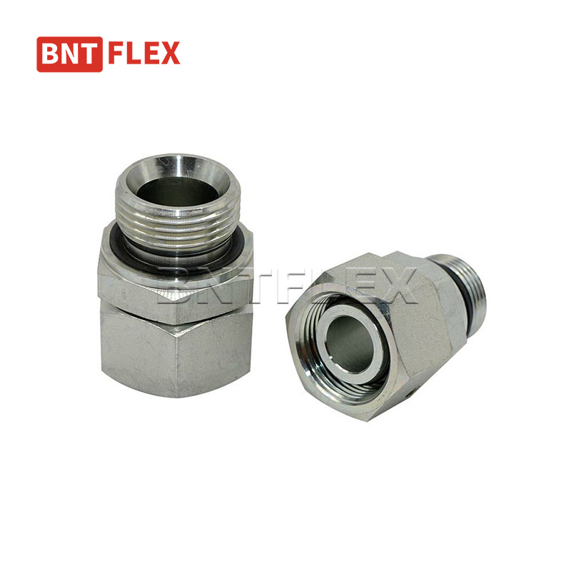 Bsp Male Double Hose Fitting Hydraulic Adapters