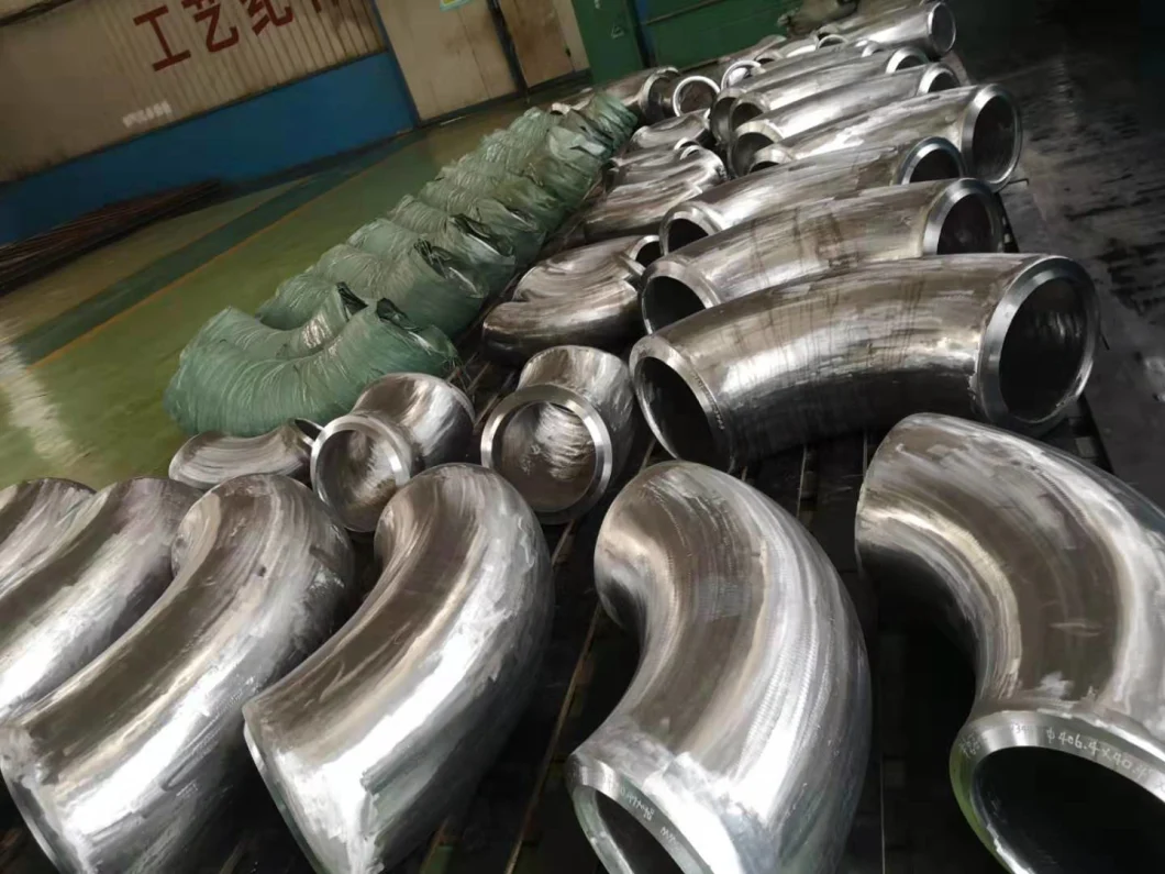 Stainless Steel Wp304 Pipe Fitting 90 Degree Elbow