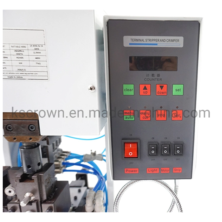 Good Price Semi Automatic Wire Stripping and Crimping Machine Cable Terminal Applicator for Crimping Machine