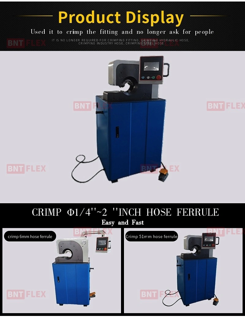 China Automobile Air Conditioner Hose Crimping Machine Hot Sale
