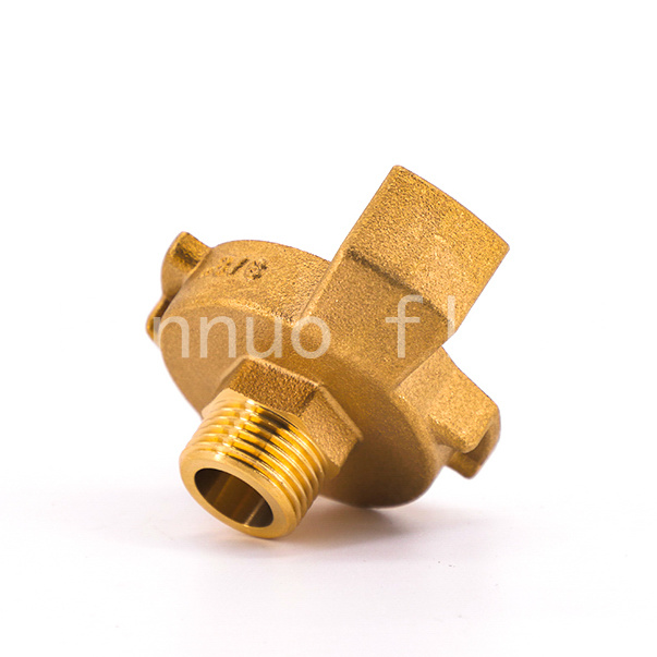 Brass Fire Hose Reducing Joint Fire Hydrant Adaptor Coulpings Garden Tube Male Connector