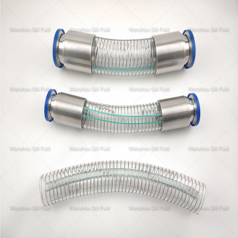 Sanitary Hydraulic Fittings Hose Adapter, Male & Female Nipple