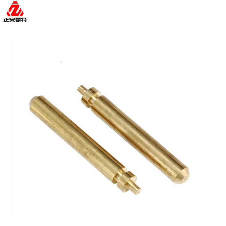 High Quality CNC Brass Turning Part/Brass Knurled Insert Nut Pin/Brass Threaded Insert Nuts