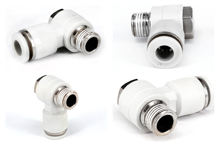 Male Thread Coupling Connectors Pneumatic Fittings, pH Joints