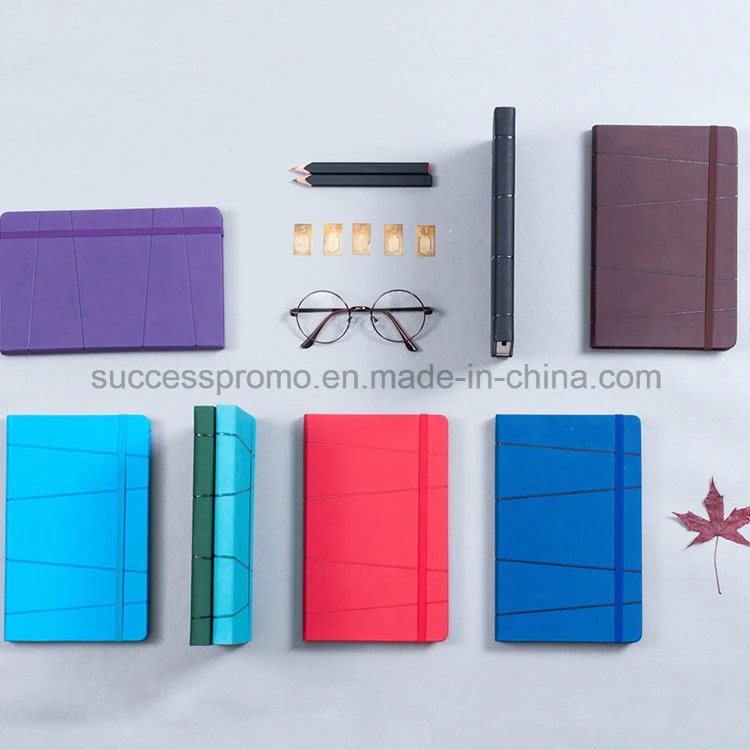 High Quality American Style Moleskine Notebook with Thread Stitching