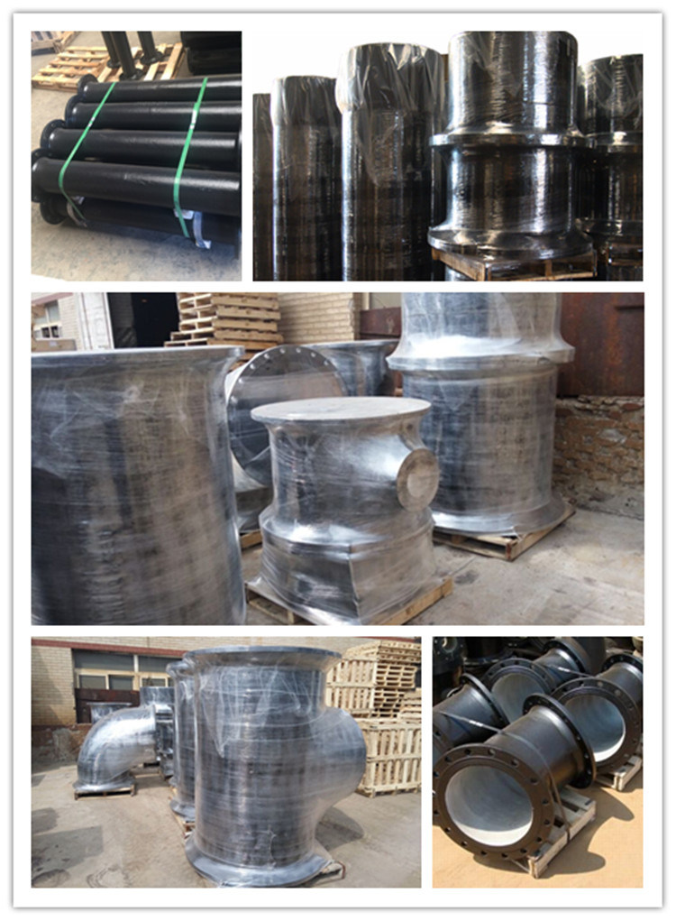 Ductile Iron Pipe Fittings Elbow Reducer Flange