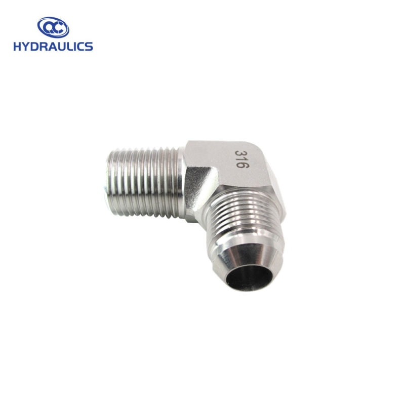 90 Degree Male Elbow Hydraulic Adapter 2501 Series Pipe Fitting
