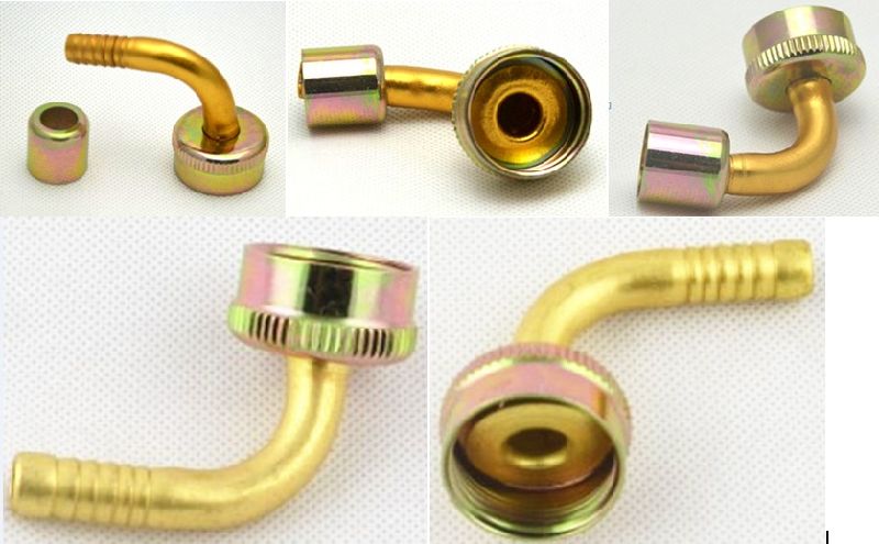Customized Water Hose Water Tap Adapter 45 Degree or 90 Degree Brass Elbow