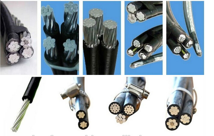 XLPE Insulated Aerial Cables Aerial Bundled Conductors ABC Cable