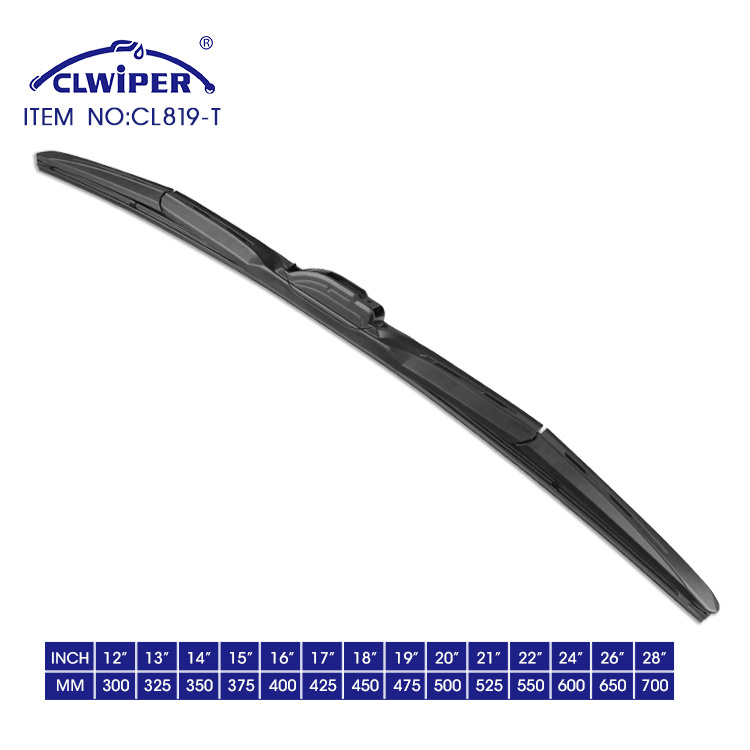 Clwiper Cl819-T Hybrid Multifunctional Wiper Blade with 13 Adapters