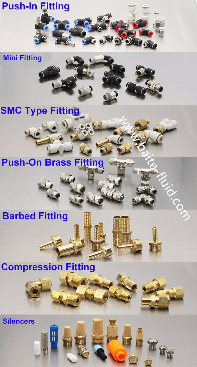 Air Conditioning Duct Fittings Screw Pipe Fitting Pneumatic Tube Fitting
