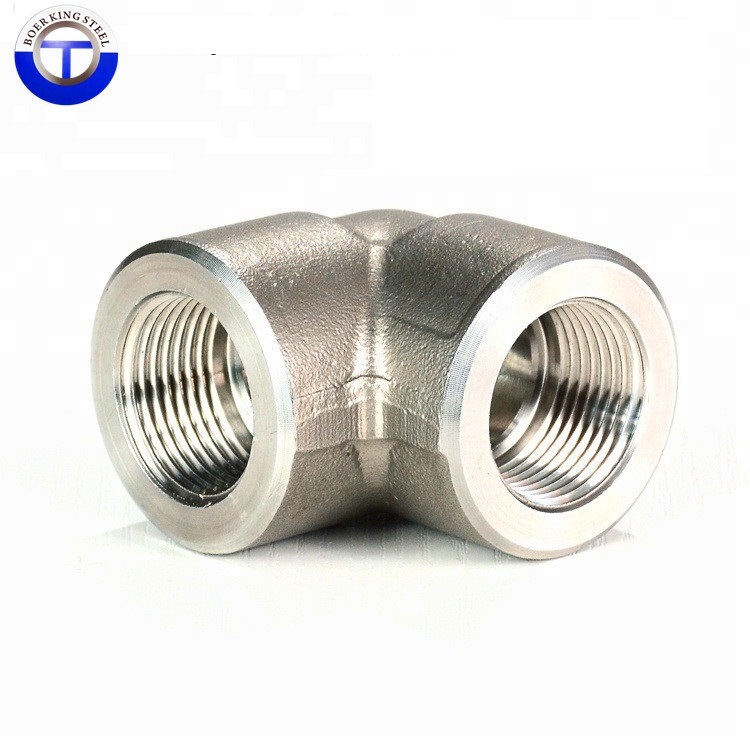 ASME B 16.11 A105 Forged Carbon Steel Socket Elbow and Threaded Elbow