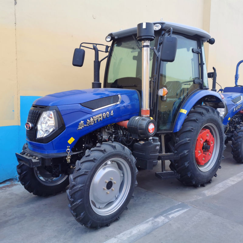 90HP 4WD Compact Size Agricultural Machine Compact Farm Tractor