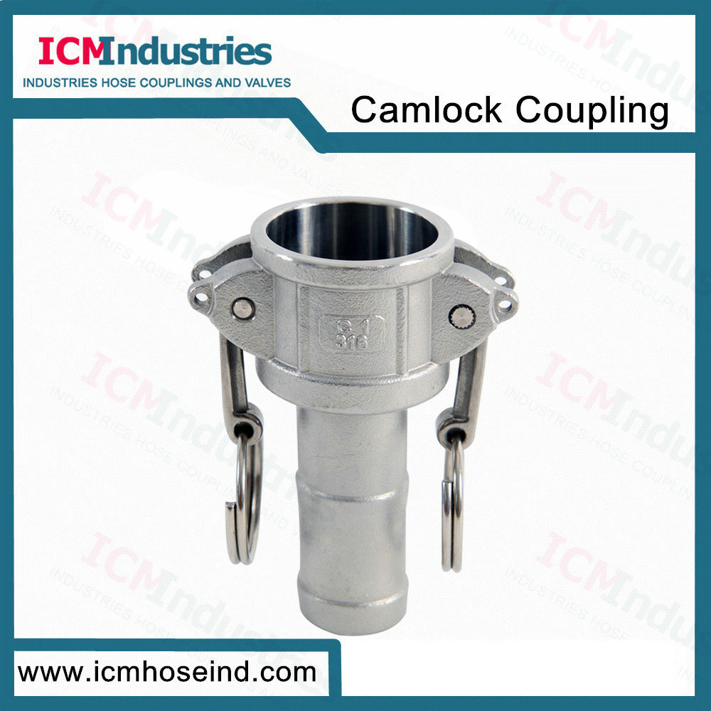 Stainless Steel316 Type C Self Locking Camlock Coupler/Autolock Camlock