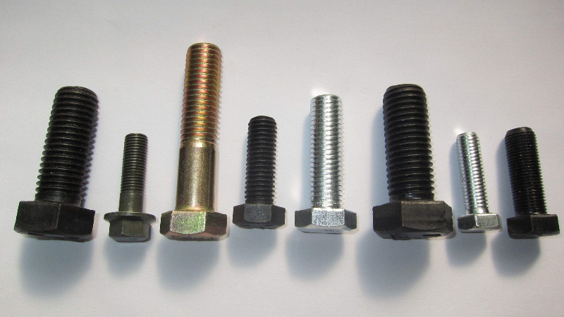 Steel and Iron Hex Round Coupling Connector Nut Bolts