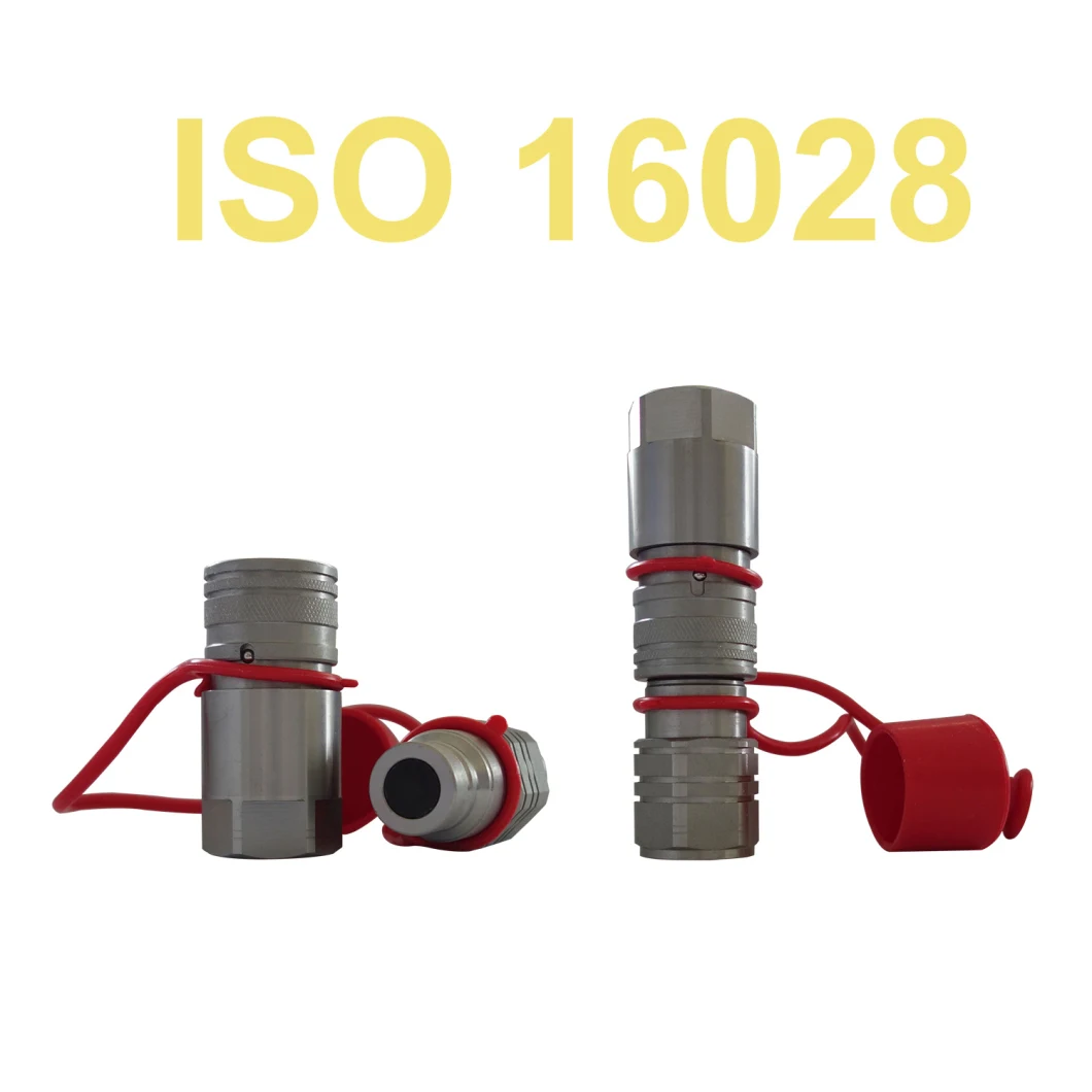 1/4 NPT / Bsp; Quick Connect Fitting Couplers Flush Face ISO 16028