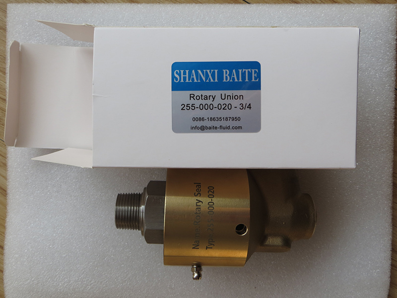 1/2" NPT Thread Brass Rotary Union Seals Steam Rotary Joints