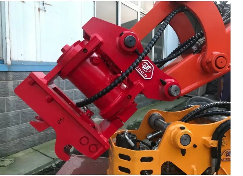 CE ISO Yantai Jiangtu Excavator Hydraulic Double Locking Tilting Quick Coupler / Tilt Quick Hitch Coupler