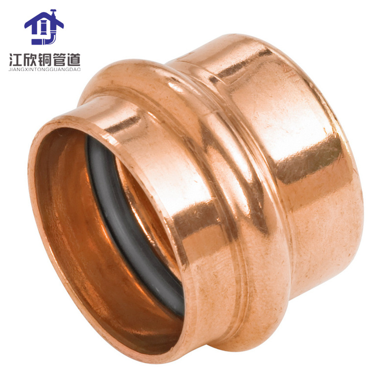 Copper Cap Pressure with Dn15 Dn20 Dn25 Plumbing Fittings