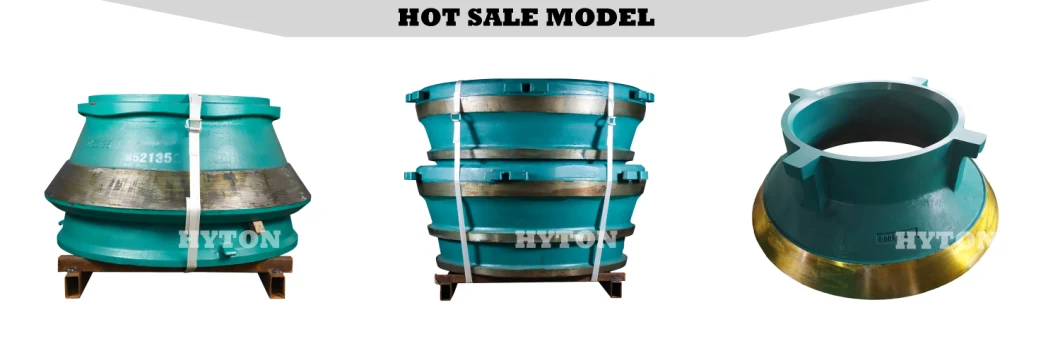 H6800 Anchor Mantle and Bowl Liner for Mini Cone Crusher Parts Spares in Thailand
