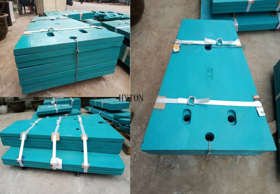 Hyton Crusher Spare Wear Parts Cheek Plate Suit Nordberg C63 C80 C95 Jaw Crusher India