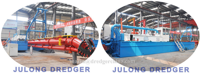 Cutter Suction Dredger for Sale with Cutter Head