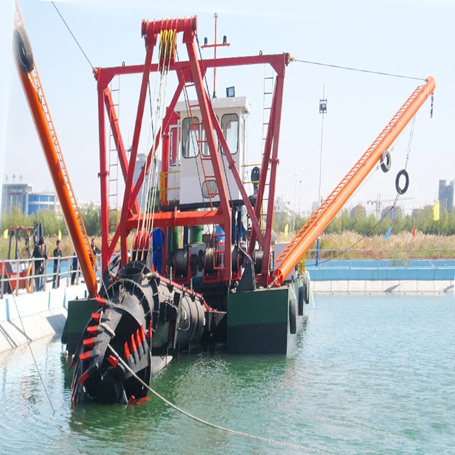 China 12 Inch Cutter Suction Dredger with Cutter Head for River Sand