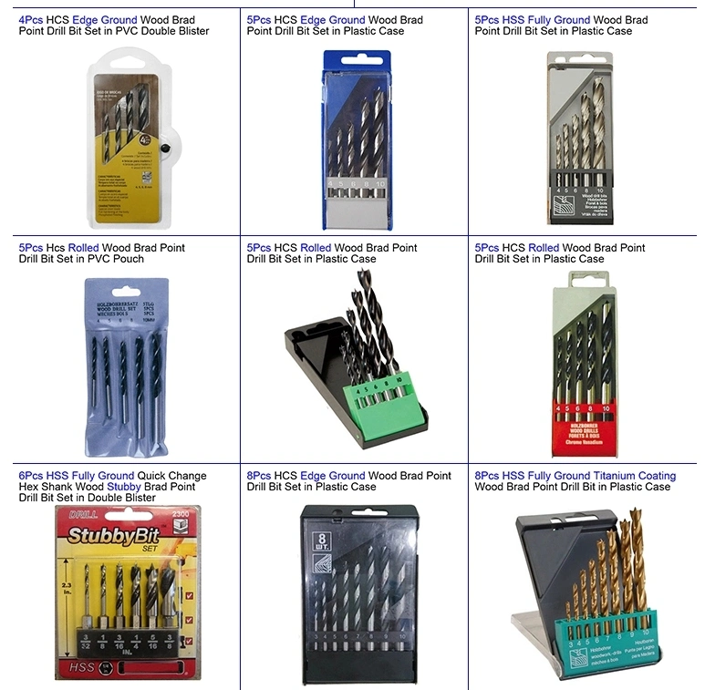 2021 HSS Drill Bits Factory Customize Drilling Tools with 1/2